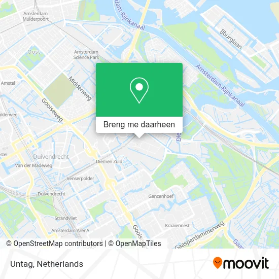 Untag kaart