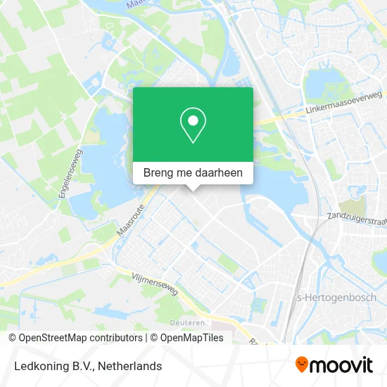 Ledkoning B.V. kaart