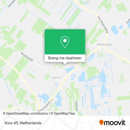 Kios 45 kaart