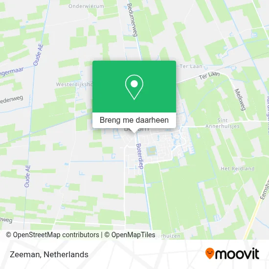Zeeman kaart