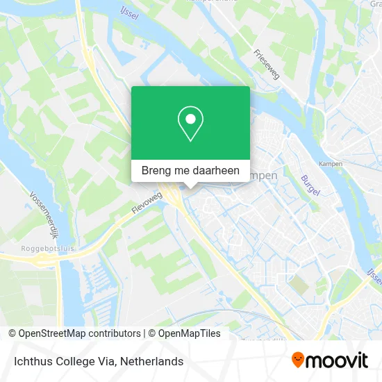 Ichthus College Via kaart