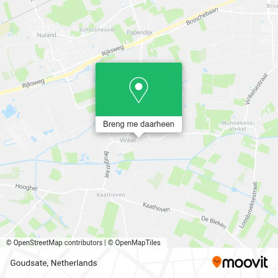 Goudsate kaart