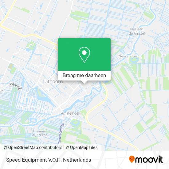 Speed Equipment V.O.F. kaart