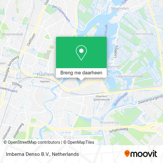 Imbema Denso B.V. kaart