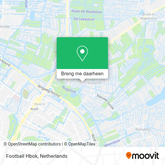 Football Hbok kaart