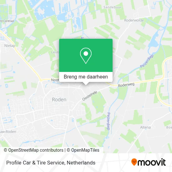 Profile Car & Tire Service kaart