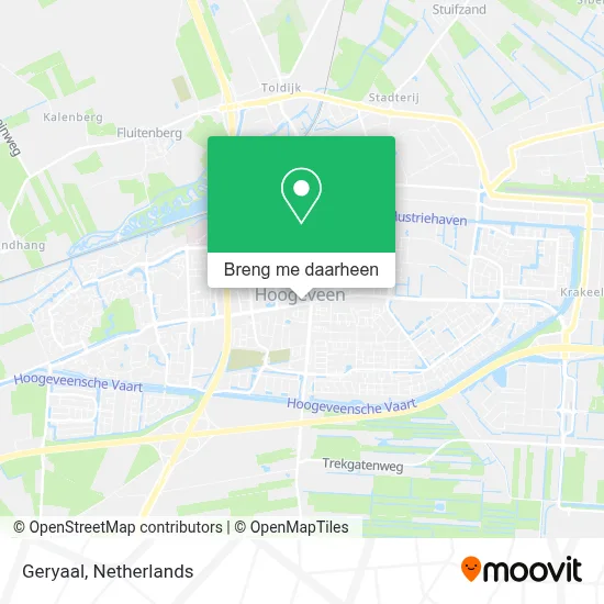 Geryaal kaart