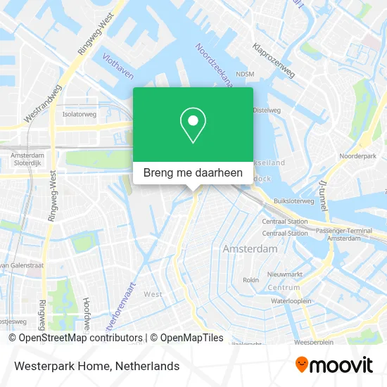 Westerpark Home kaart