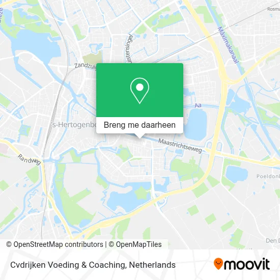 Cvdrijken Voeding & Coaching kaart