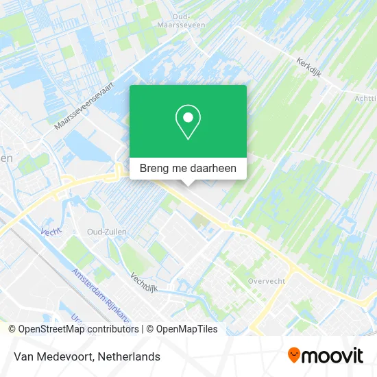 Van Medevoort kaart