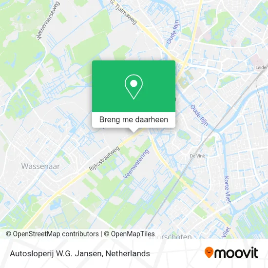 Autosloperij W.G. Jansen kaart
