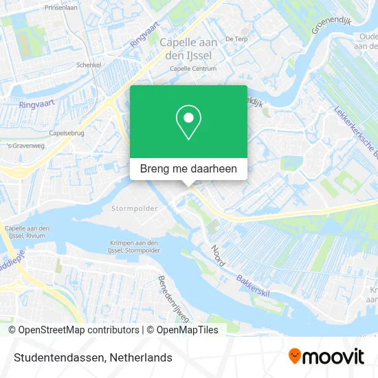 Studentendassen kaart