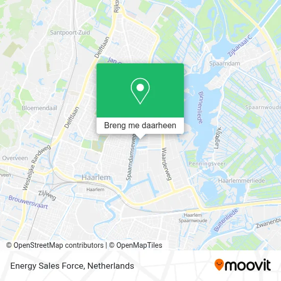 Energy Sales Force kaart