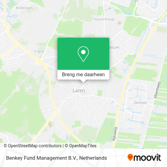 Benkey Fund Management B.V. kaart