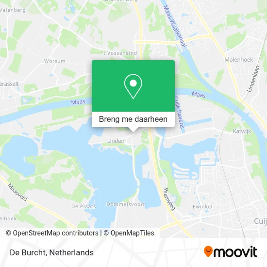 De Burcht kaart