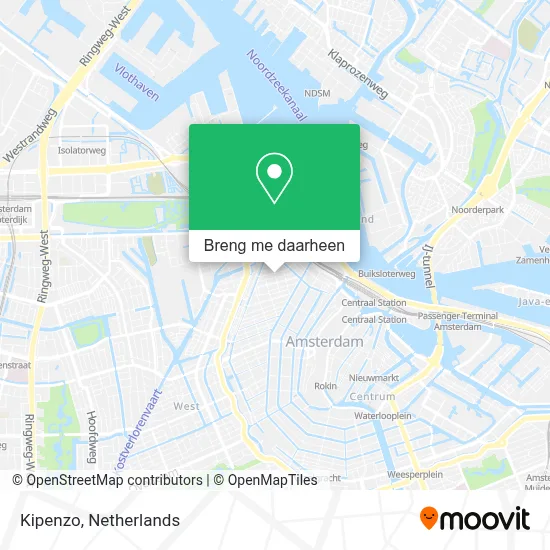 Kipenzo kaart