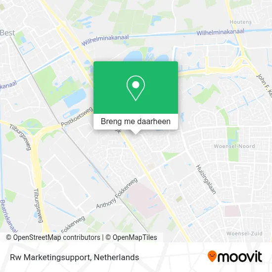 Rw Marketingsupport kaart