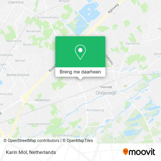 Karin Mol kaart