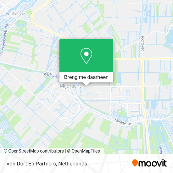 Van Dort En Partners kaart