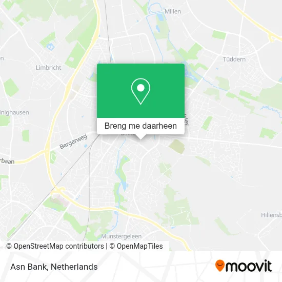 Asn Bank kaart