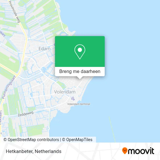Hetkanbeter kaart