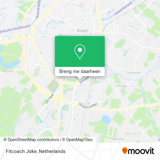 Fitcoach Joke kaart