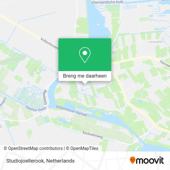 Studiojoellerook kaart