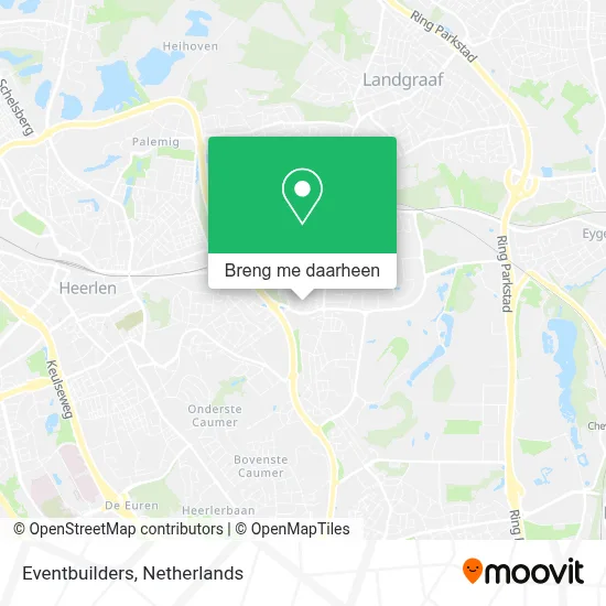 Eventbuilders kaart