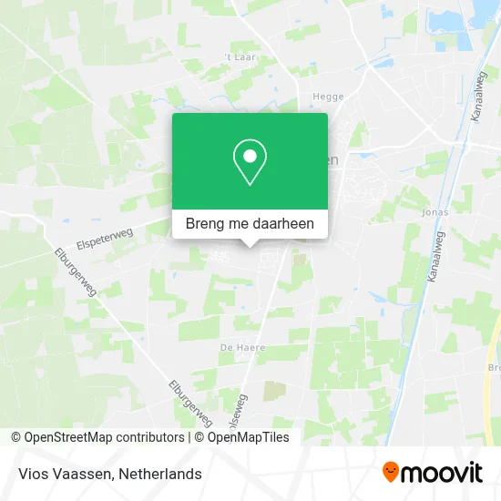 Vios Vaassen kaart