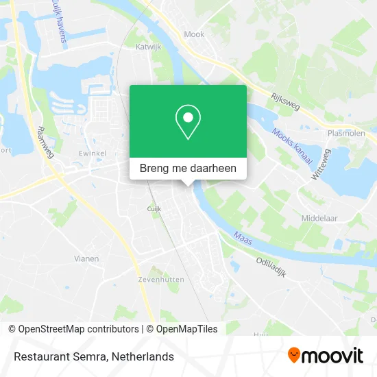 Restaurant Semra kaart
