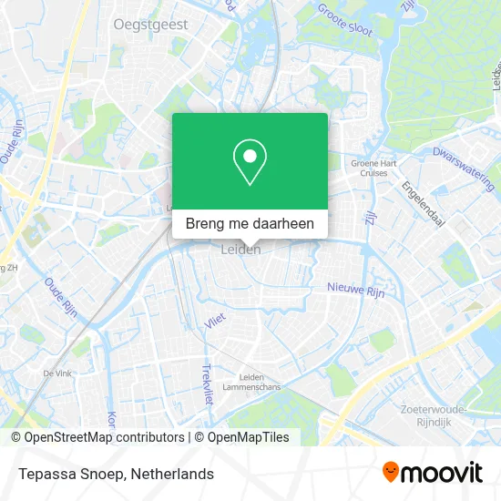 Tepassa Snoep kaart