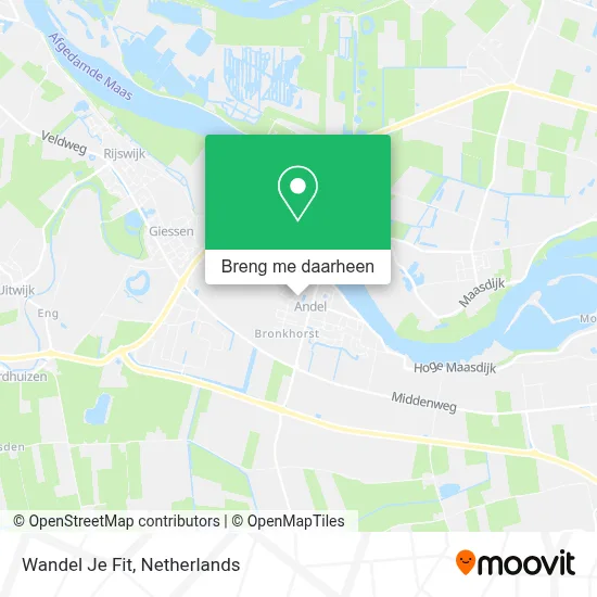 Wandel Je Fit kaart