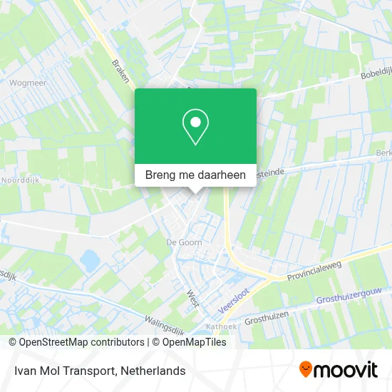 Ivan Mol Transport kaart