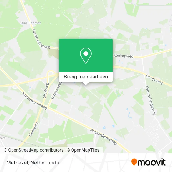 Metgezel kaart