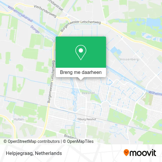 Helpjegraag kaart