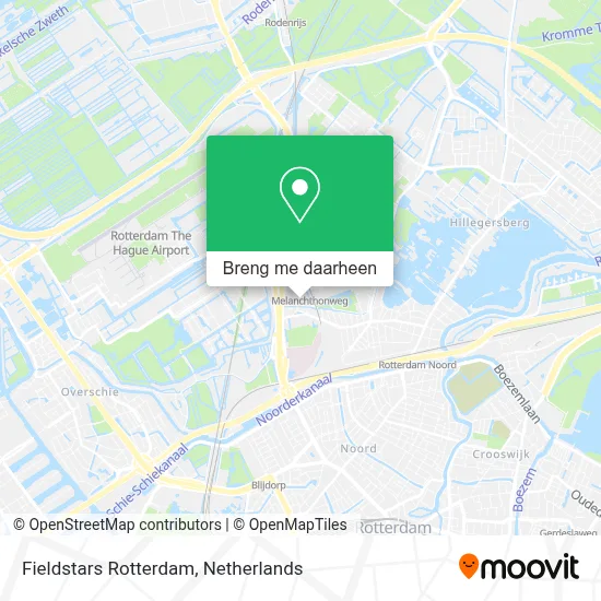Fieldstars Rotterdam kaart
