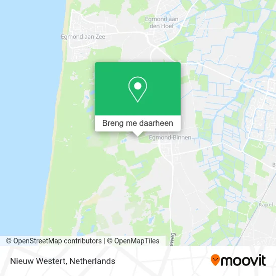 Nieuw Westert kaart