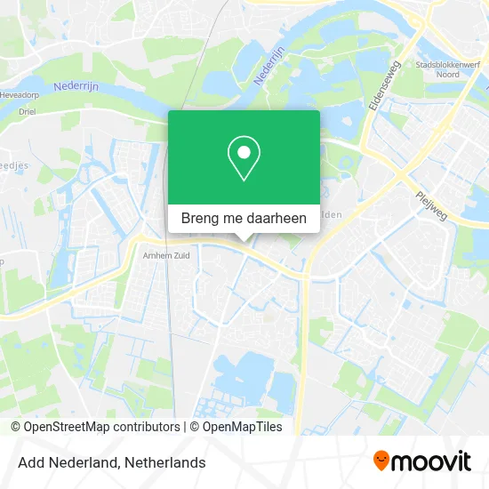 Add Nederland kaart