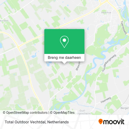 Total Outdoor Vechtdal kaart