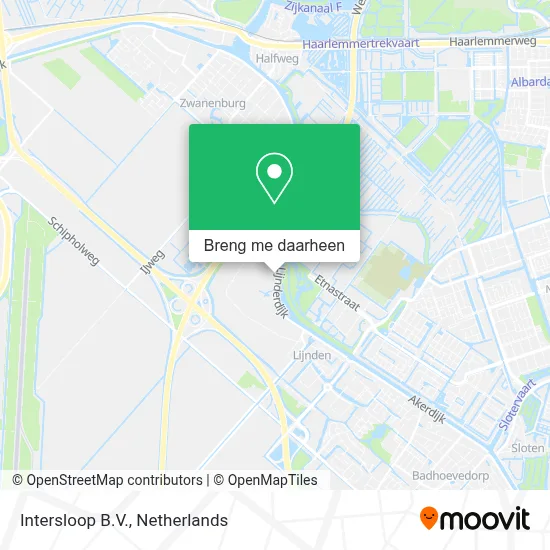 Intersloop B.V. kaart