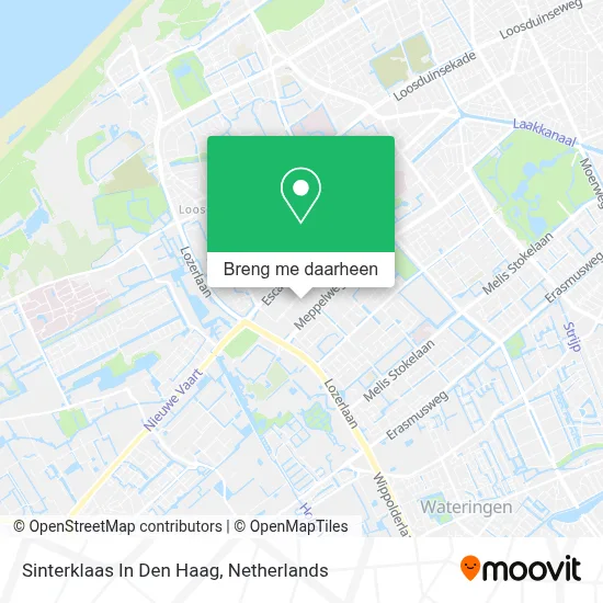 Sinterklaas In Den Haag kaart