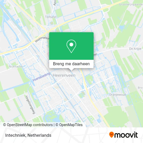 Intechniek kaart