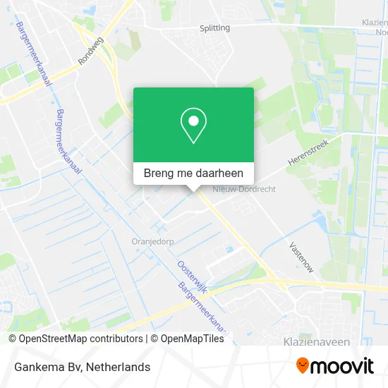 Gankema Bv kaart