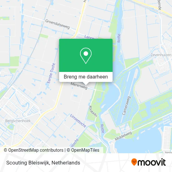 Scouting Bleiswijk kaart