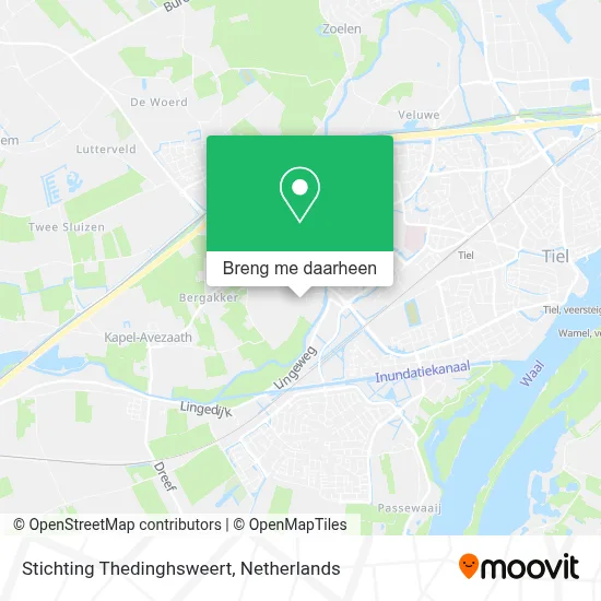 Stichting Thedinghsweert kaart