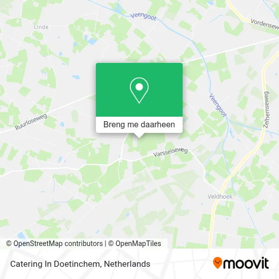 Catering In Doetinchem kaart