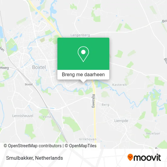 Smulbakker kaart