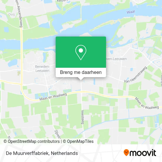 De Muurverffabriek kaart