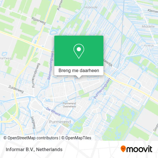 Informar B.V. kaart