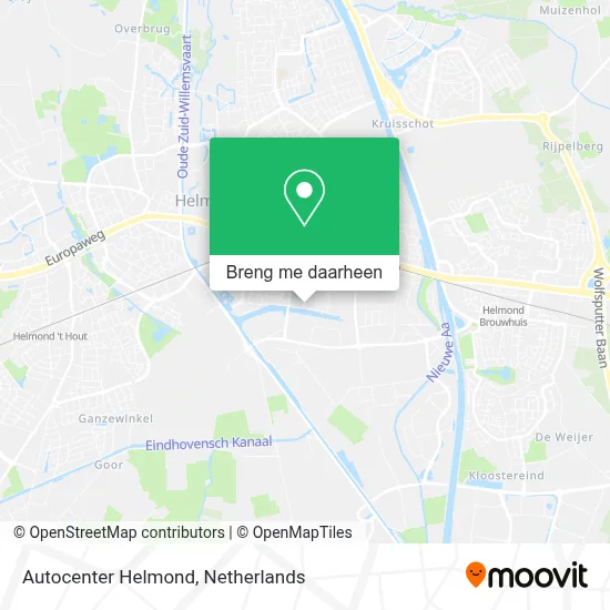 Autocenter Helmond kaart